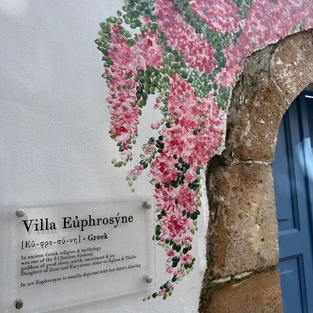 Villa Euphrosyne Líndos Exteriér fotografie
