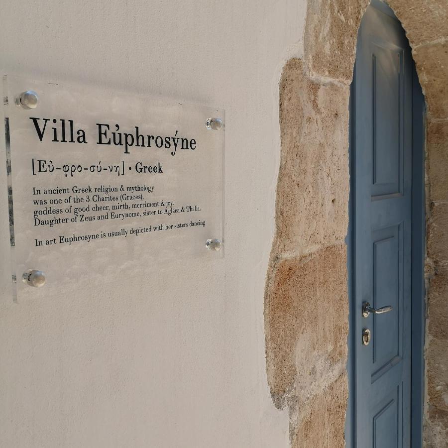 Villa Euphrosyne Líndos Exteriér fotografie