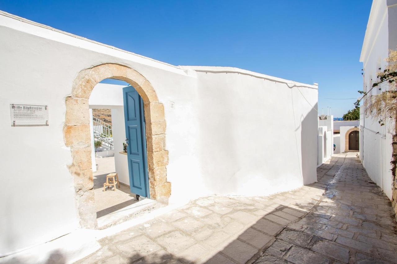 Villa Euphrosyne Líndos Exteriér fotografie