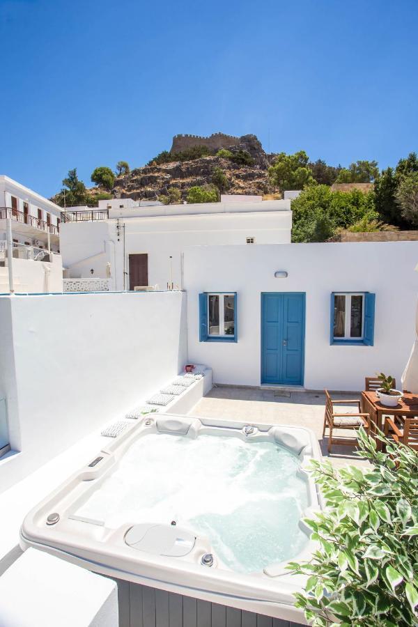 Villa Euphrosyne Líndos Exteriér fotografie