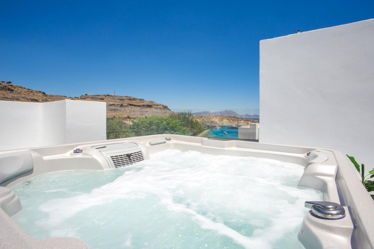Villa Euphrosyne Líndos Exteriér fotografie