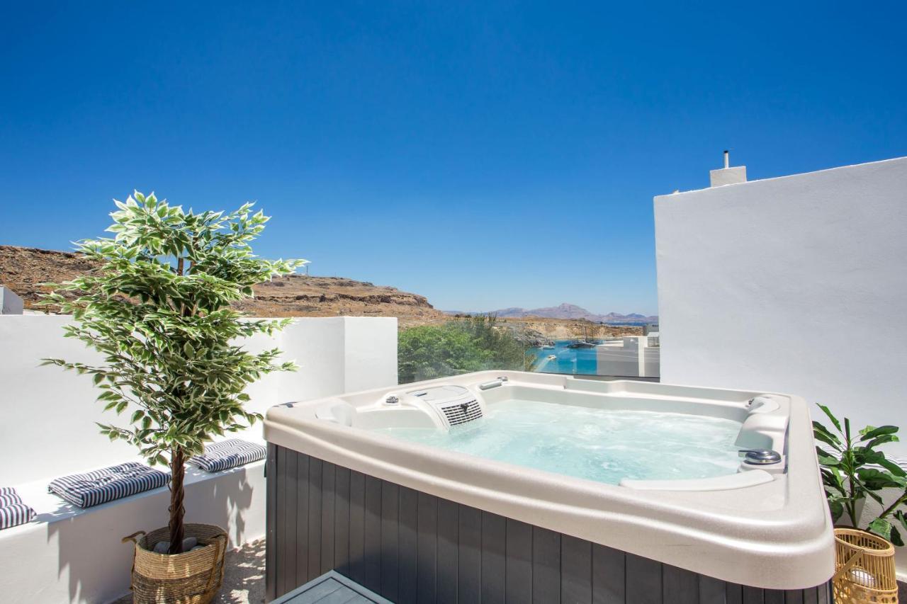 Villa Euphrosyne Líndos Exteriér fotografie