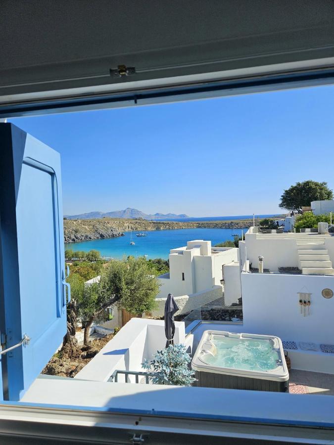 Villa Euphrosyne Líndos Exteriér fotografie
