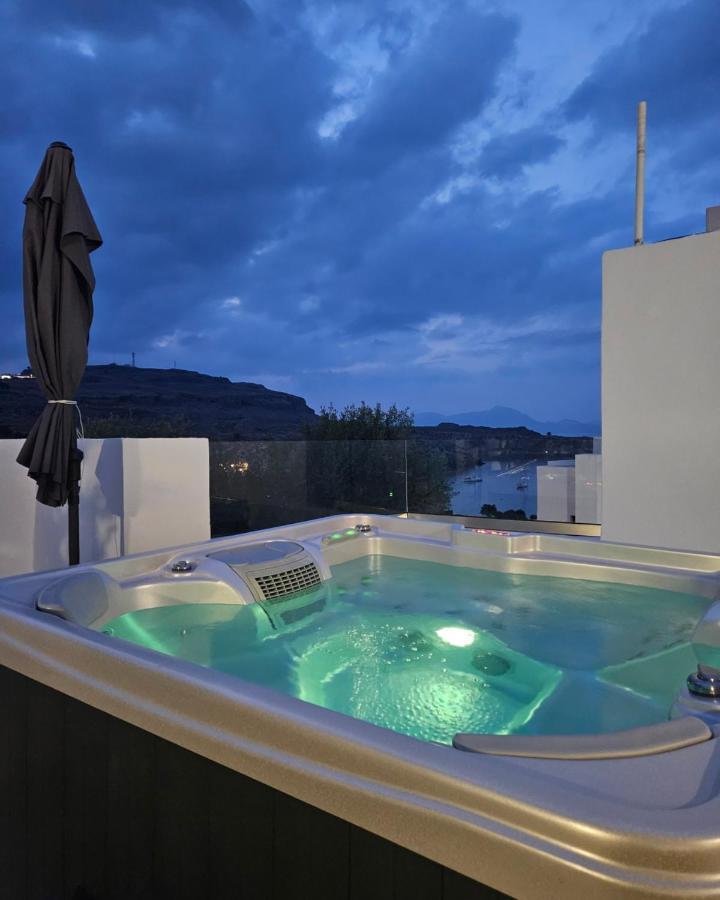 Villa Euphrosyne Líndos Exteriér fotografie