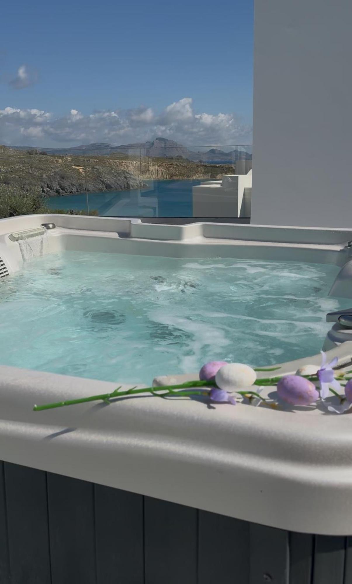Villa Euphrosyne Líndos Exteriér fotografie