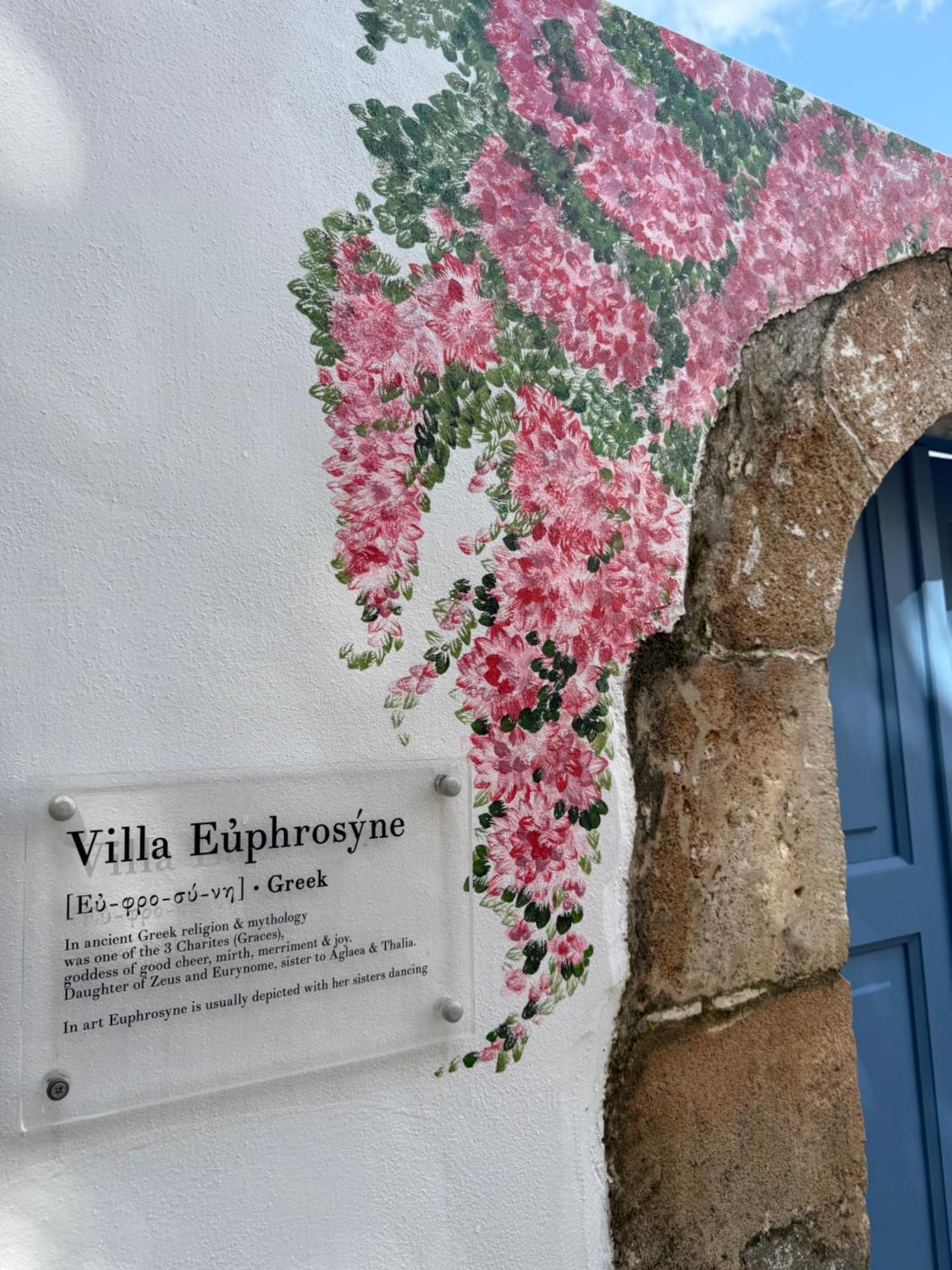 Villa Euphrosyne Líndos Exteriér fotografie
